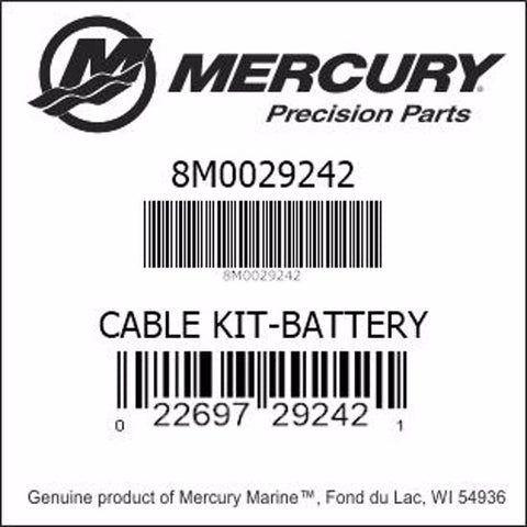 Motorguide Cable Kit- Battery  8M0029242
