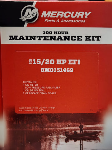 8M0151469 - 100Hour Service Kit 15/20hp EFI