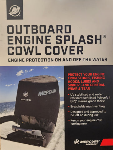 8M8035189 - Outboard Cover - 400hp Verado V10 Splash Cover - HP Branded