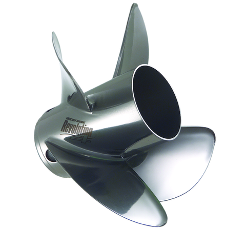 Revolution 4 4-Blade Stainless Steel Mercury Propeller