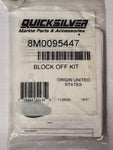 Mercruiser Block Off Kit - Part Number 8M0095447