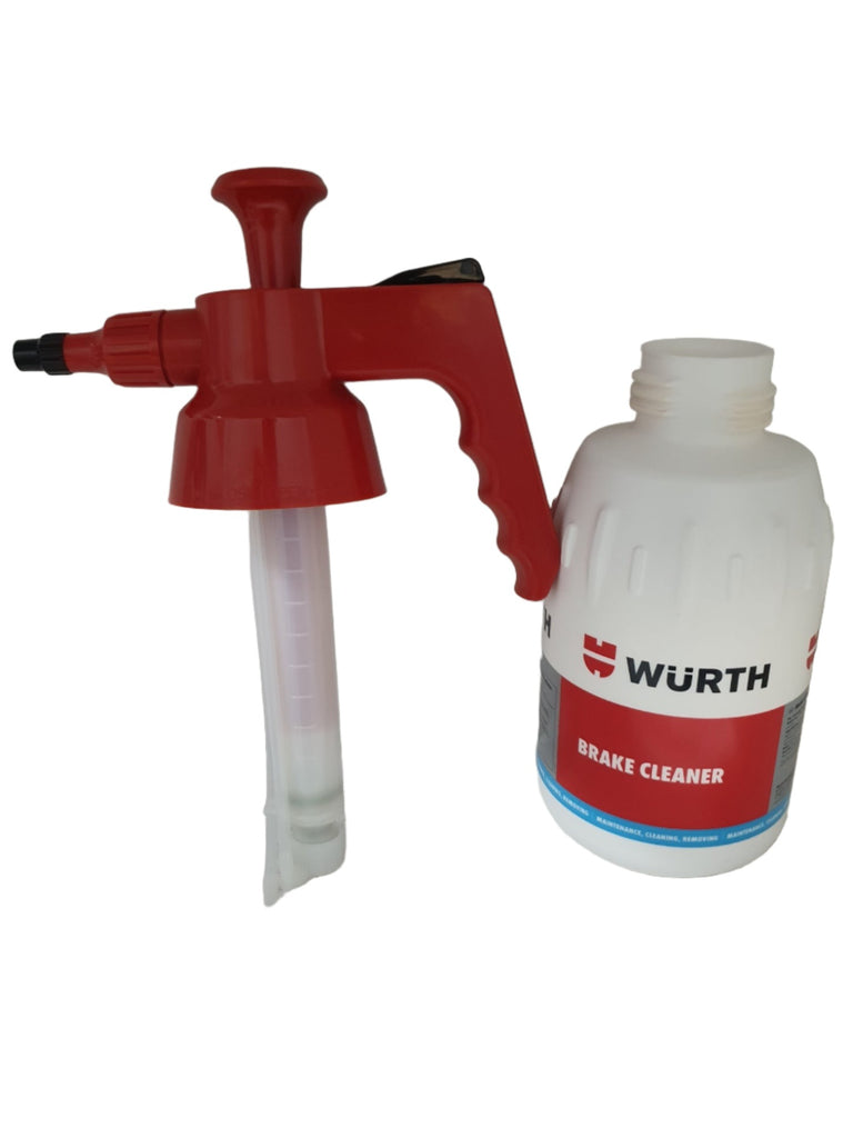Würth Bremsenreiniger-Pumpspender, 1 l Sprühflasche (bedruckt Würth Bremsenreiniger-Pumpspender, 1 l Sprühflasche (bedruckt